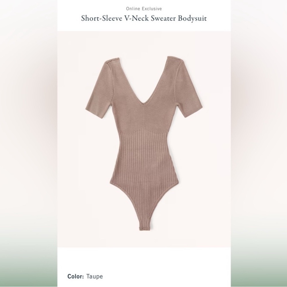 Abercrombie Sweater Bodysuit